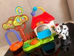 Zoef zoef dieren hondenhok + schommel + hond, Enlèvement, Comme neuf