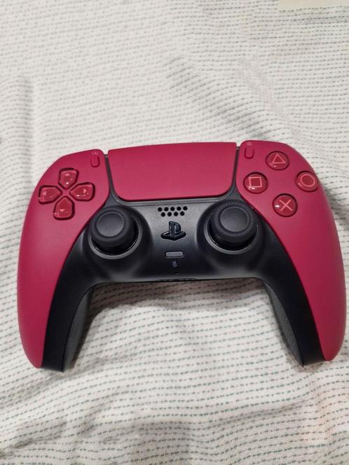 PlayStation 5 controller rood met back paddels, Games en Spelcomputers, Spelcomputers | Sony PlayStation 5, Zo goed als nieuw