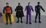 DC Comics 4 figuren  Batman , robin ( beiden met cape) 1 jok, Ophalen of Verzenden, Zo goed als nieuw