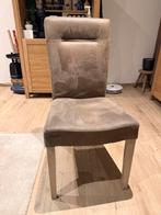 4 eetstoelen te koop, Maison & Meubles, Chaises, Brun, Enlèvement, Utilisé, Quatre