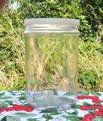 gros pot en verre environ 4 litres couvercle  hermétique, Enlèvement ou Envoi