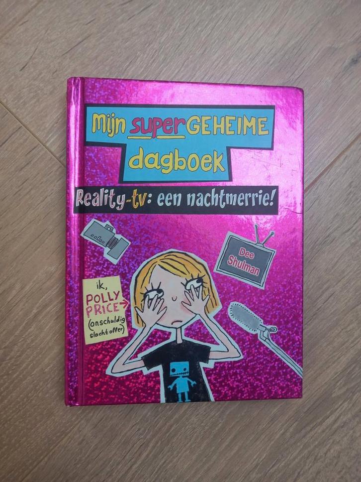 Dee Shulman - Reality TV: een nachtmerrie, Boeken, Kinderboeken | Jeugd | 10 tot 12 jaar, Zo goed als nieuw, Ophalen of Verzenden