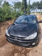 ✅️PEUGEOT 206 CABRIO EERSTE EIGENAAR 90.000KM MET ONDERHOUD✅, Cabriolet, Zwart, Leder, Bruin