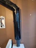 Poêle à bois et tubage double parois, Maison & Meubles, Poêles, Enlèvement, Utilisé, Bois, Autoportant