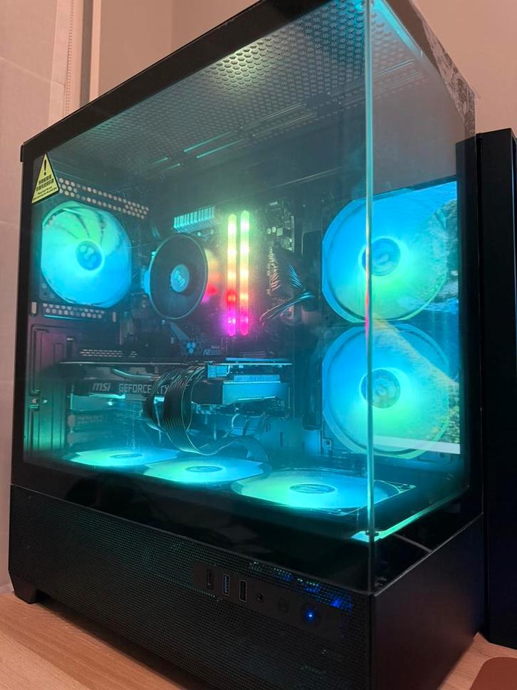 Game PC | Ryzen 5 | RTX 2070 Super | 16GB RAM, Computers en Software, Desktop Pc's, Zo goed als nieuw, SSD, Ophalen