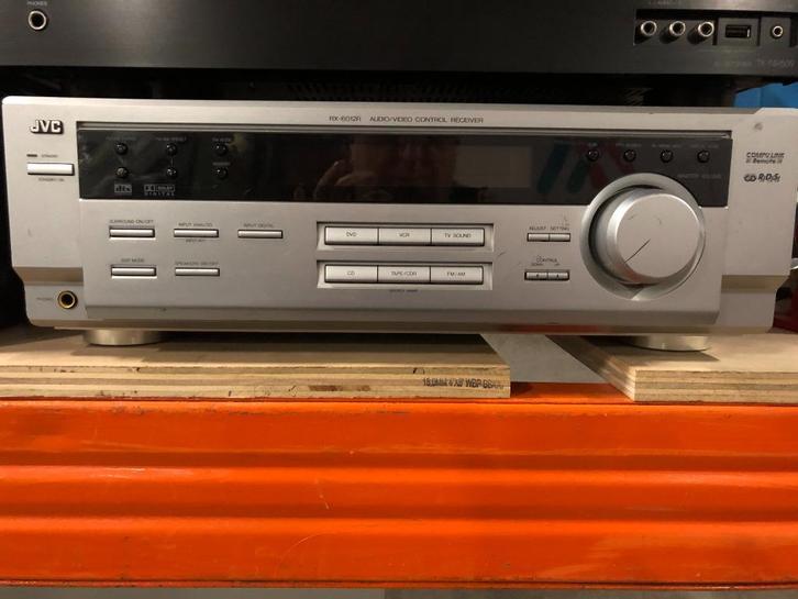 jvc receiver dolby RX-6012 R receiver, Audio, Tv en Foto, Versterkers en Ontvangers, Gebruikt, 5.1, JVC, Ophalen