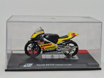 Motocyclette Honda RS125 (2005) - IXO 1/24, Envoi, Comme neuf, Moteur, Autres marques