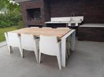 Tuinset teak, Ophalen, Zo goed als nieuw, Teakhout, Tuinset