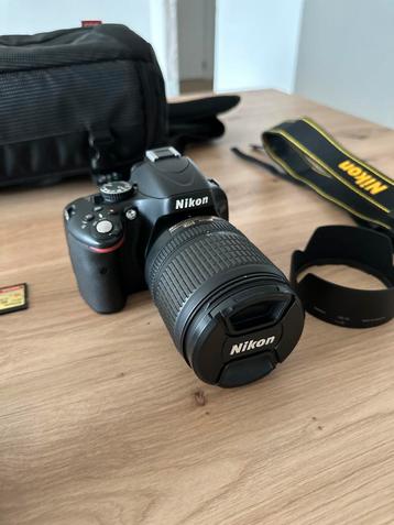 Nikon D5100 + Objectif 18-105mm + Carte SD 16go