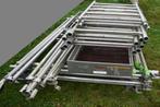 ECHAFAUDAGE ALU ROULANT COMABI TUBESCA  L 2.80 m X 80 cm, Ophalen, Gebruikt