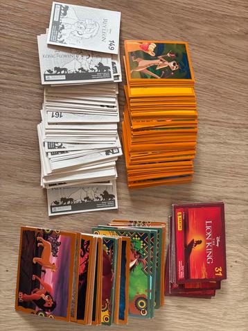 Lot de plus de 300 images et 100 cartes Panini Le Roi Lion, Enlèvement ou Envoi, Comme neuf