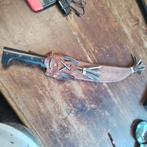 Oude Machete in lederen hoes, Collections, Enlèvement ou Envoi