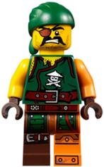 Lego figuur Sqiffy njo0203 Ninjago, Ophalen of Verzenden, Nieuw, Losse stenen, Lego
