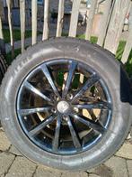 16” zwarte velgen + winterbanden – 5x114.3 – Kangoo / Mitsub, Auto-onderdelen, Banden en Velgen, Ophalen, 16 inch, Banden en Velgen