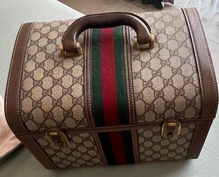 Gucci, Bijoux, Sacs & Beauté, Sacs | Sacs Femme, Utilisé, Autres types, Beige, Enlèvement ou Envoi