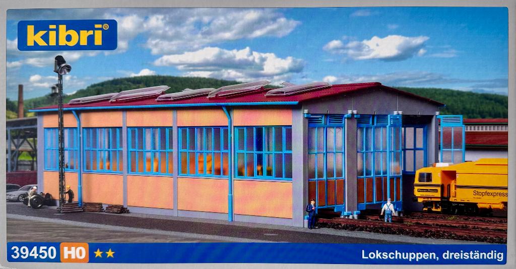 Viessmann/Kibri H0 remise triple neuve, Neuf, Autres marques, Enlèvement ou Envoi, Pont, Tunnel ou Bâtiment