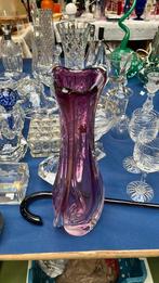 Vase rose Val Saint Lambert, Enlèvement ou Envoi