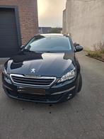 Peugeot 308 SW 2016 – 110pk – Trekhaak, Autos, Argent ou Gris, Achat, Euro 6, Noir