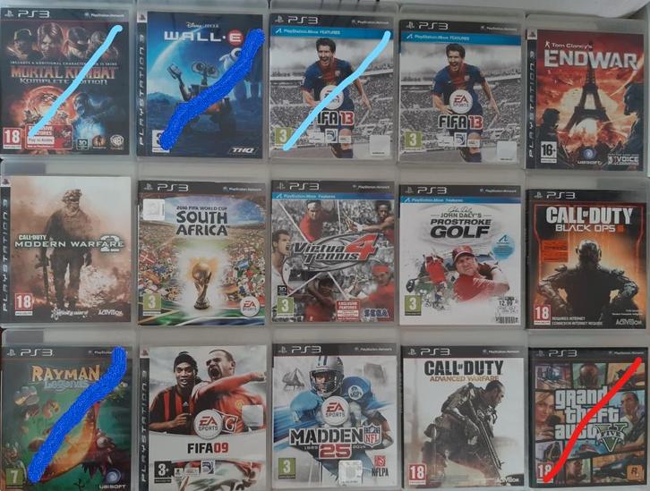 games playstation 3 _ ps3, Consoles de jeu & Jeux vidéo, Jeux | Sony PlayStation 3, Enlèvement