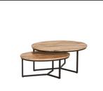 Salontafel 2 stuks ovaal, Ophalen, Zo goed als nieuw, Ovaal