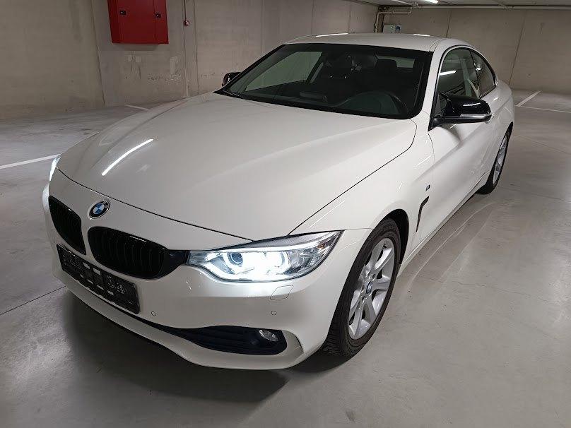 Bmw 420 dA Sport 05/2016 Tiptronic Bi Xenon navi Keyless Pdc, Auto's, BMW, Automaat, 1995 cc, 4 cilinders, Wit