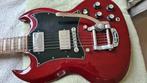 Gibson SG heritage cherry Bigsby 1996, Enlèvement, Comme neuf, Solid body, Gibson