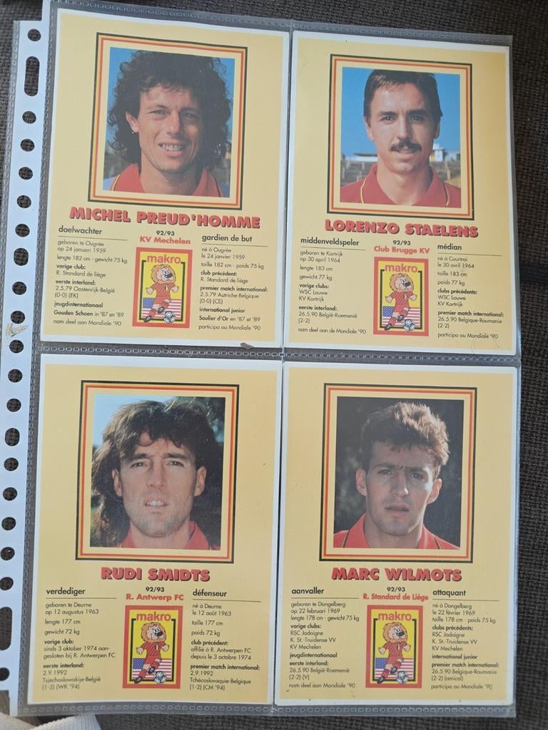 8* Rode duivels '92-'93, Ophalen of Verzenden