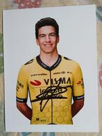 Gesigneerde foto van Edoardo Affini., Verzenden