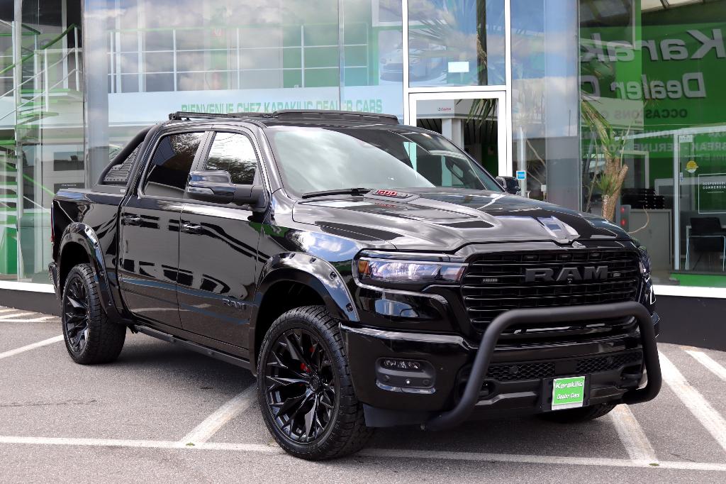 DODGE RAM NEW 2025 426CV LPG 200L BLACK EDITION FULL TVAC, Cuir, Euro 6, Entreprise, Entretenue par le concessionnaire