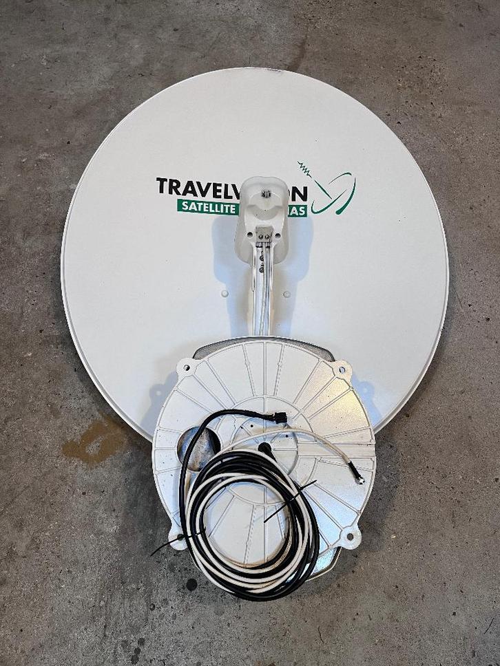 Travel Vision vol-automatische schotel, Caravans en Kamperen, Kampeeraccessoires, Gebruikt, Ophalen