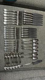 couverts Christofle Marly argenté 48 pièces style Louis XV, Antiquités & Art, Enlèvement ou Envoi