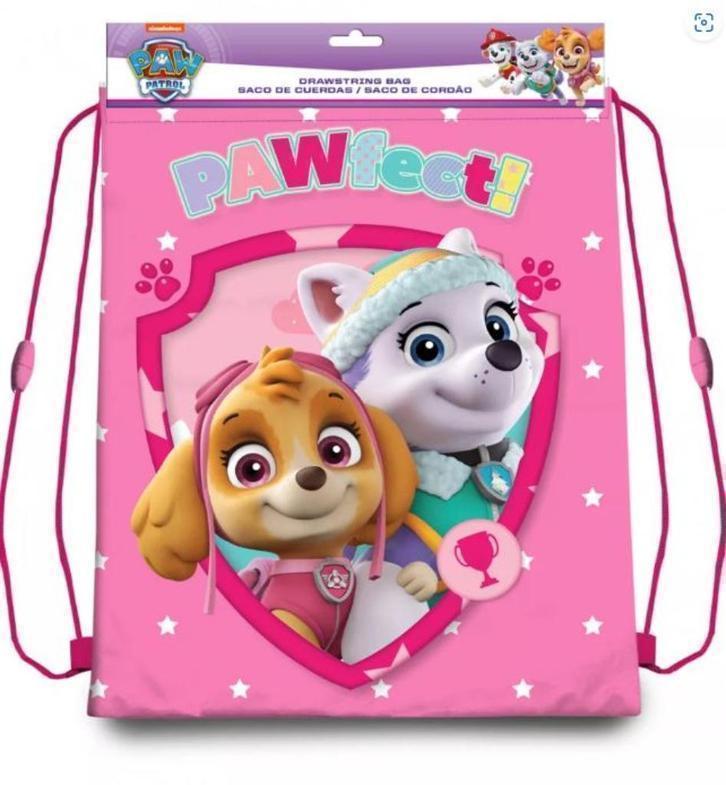 Paw Patrol Gymtas / Zwemtas / Sporttas - Roze, Kinderen en Baby's, Kindermode-accessoires, Nieuw, Ophalen of Verzenden