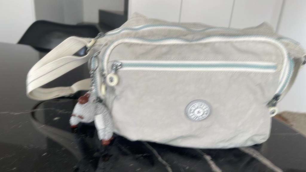 Kipling  schoudertas/. Gabbie, Ophalen, Gebruikt, Grijs