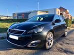 PEUGEOT 308 1.2i | ALLURE, Auto's, Zwart, https://public.car-pass.be/vhr/de5f809f-54f7-484b-b40b-f326b71f6d78, 5 deurs, Stadsauto