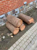 Dennen brandhout, Tuin en Terras, Ophalen, Blokken