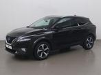 Nissan Qashqai 1.3 dig-t n-connecta xtronic 158 AT, Auto's, Nissan, Gebruikt, 4 cilinders, Overige bekleding, Zwart