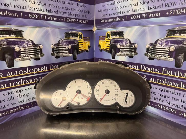 Peugeot 206 tellerunit automaat, Auto-onderdelen, Dashboard en Schakelaars, Peugeot, Gebruikt