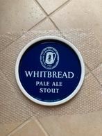 Oude emaille whitbread topconditie, Verzamelen, Biermerken, Ophalen of Verzenden