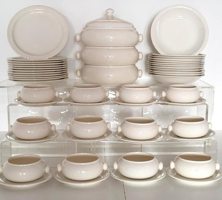 ✔️GIEN Service Couscous 12 Personnes (Complet), Antiquités & Art, Antiquités | Services (vaisselle) complet, Enlèvement ou Envoi