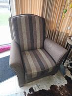 Stoffe salon 3 kleurig 1 zit, 2 zit , 3 zit , mooie staat!!, Huis en Inrichting, Ophalen, Overige maten, Nieuw, Rechte bank