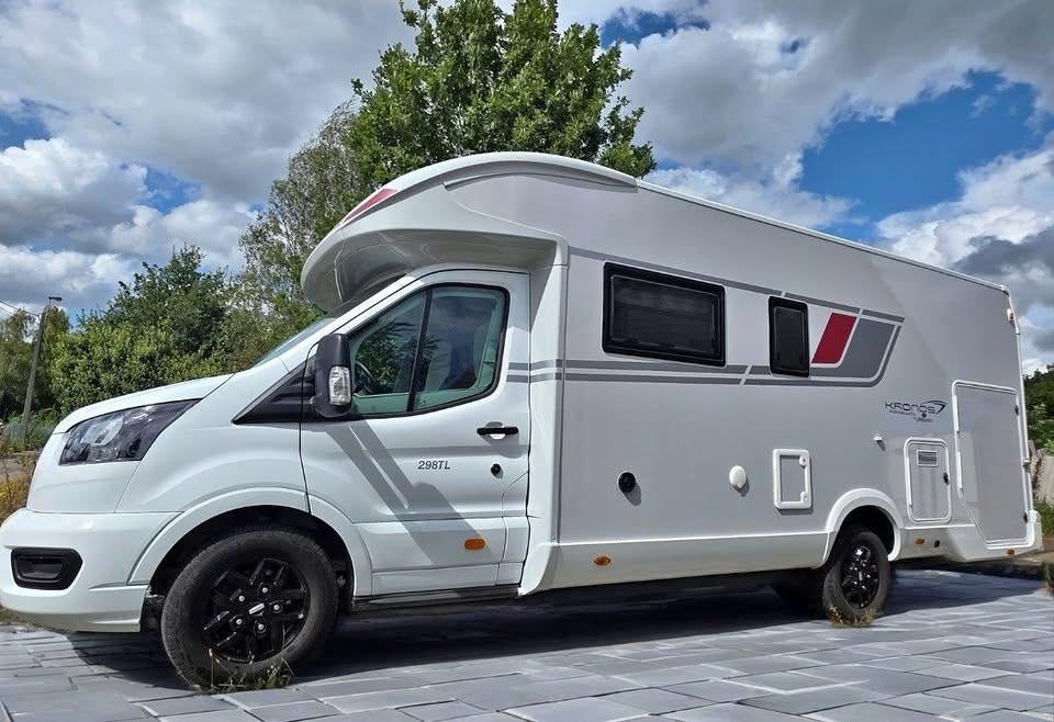 Roller Team 298 tl (Automatique - que 11.000 km - de 2023), Automaat, Caméra de recul, Ford, Douche