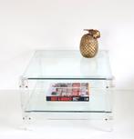 1970s Design Coffee Table - Lucide Salontafel, Ophalen, Zo goed als nieuw, Glas