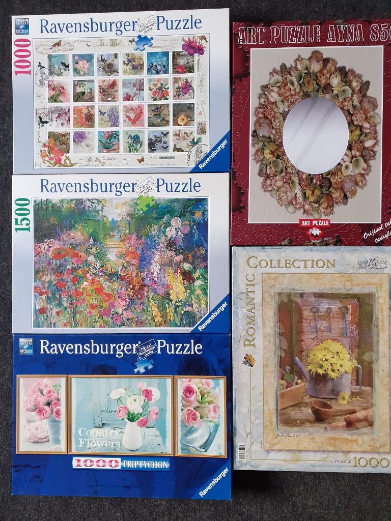 Puzzel 1000 stukjes, Ophalen of Verzenden