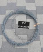 Ijzeren draad, Ophalen, Draad