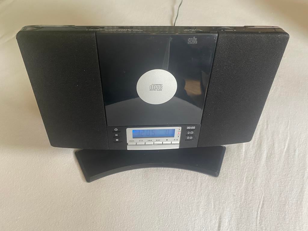 Hi-Fi compacte avec enceintes – CD / Radio – Très bon état, TV, Hi-fi & Vidéo, Lecteurs CD, Enlèvement, Comme neuf, Autres marques