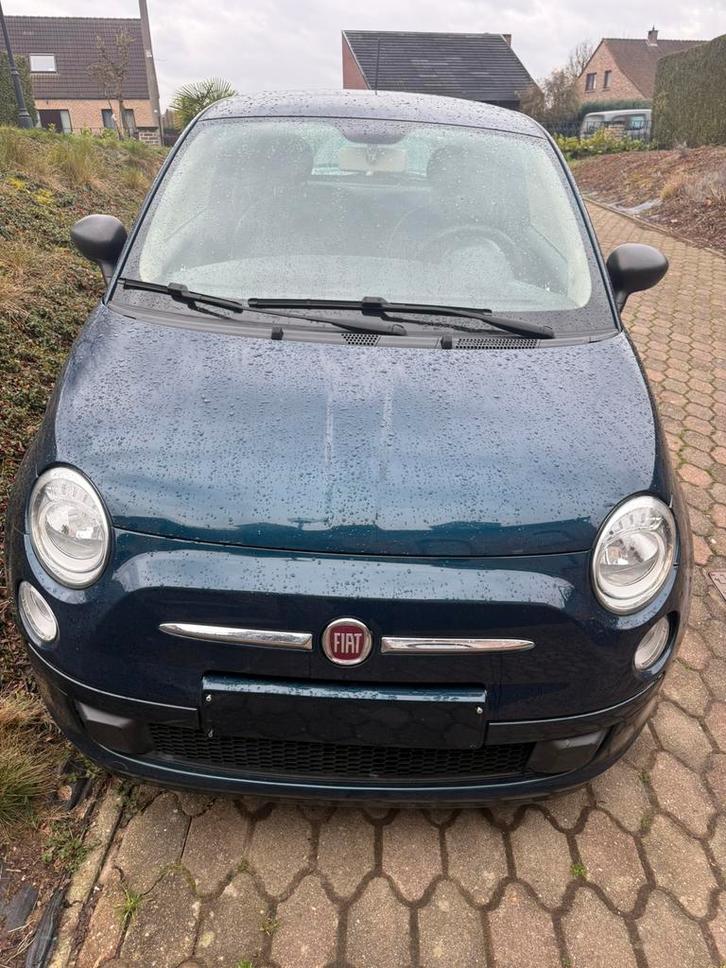 Fiat 500, Autos, Fiat, Essence, 3 portes, Boîte manuelle, Gris, Enlèvement