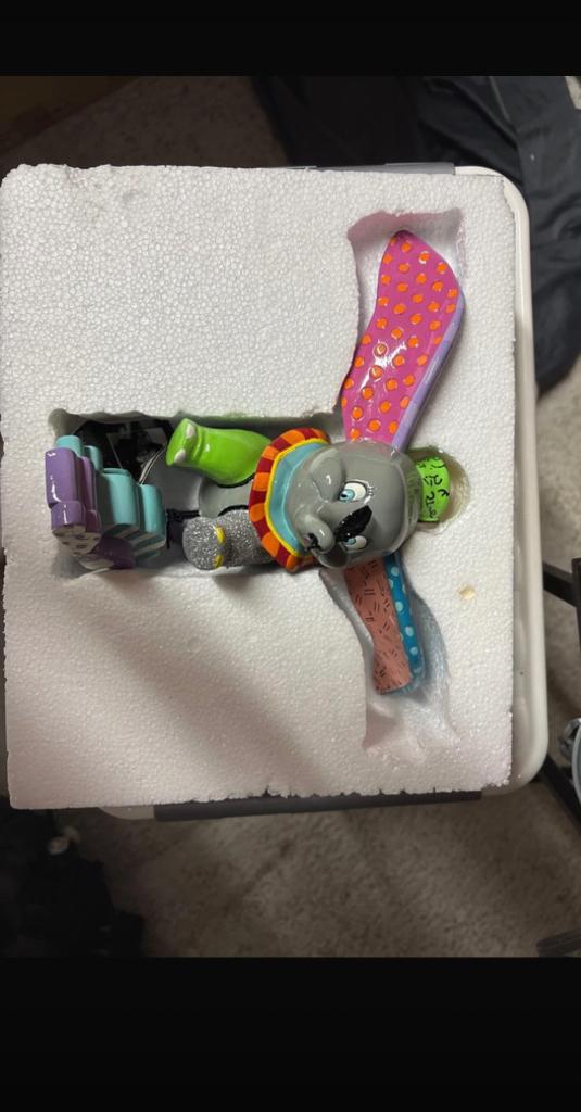 Britto disney dumbo, Collections, Enlèvement, Bambi ou Dumbo, Neuf, Statue ou Figurine