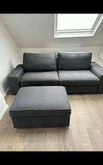 Canapé 3 places avec repose en parfait état gris anthracite, Maison & Meubles, Canapés | Salons, Enlèvement