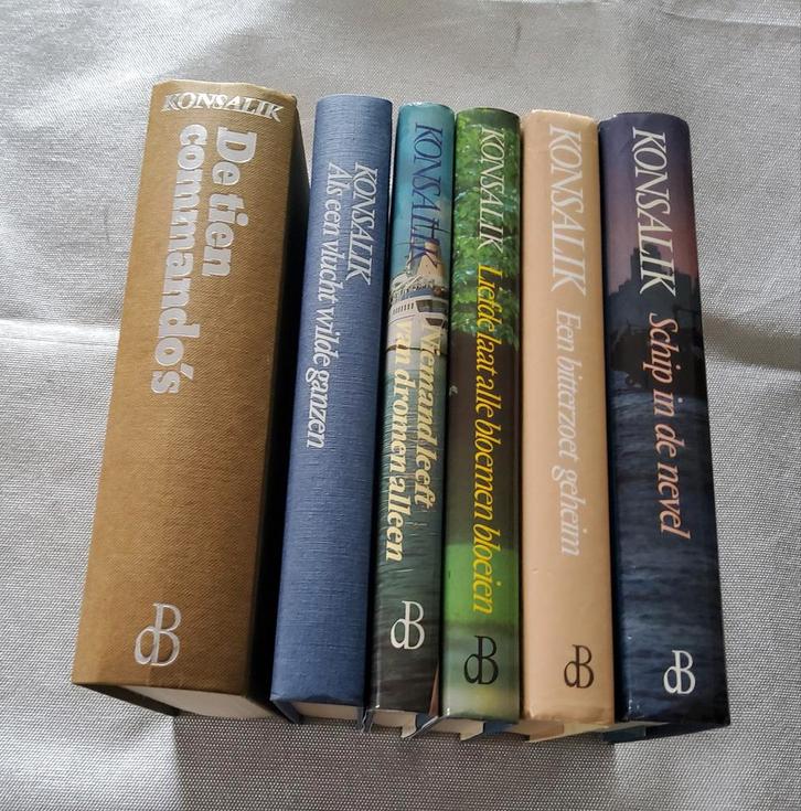 6 romans van Konsalik 2.50/3.00 € per stuk of 10.00 € samen, Boeken, Romans, Gelezen, Ophalen