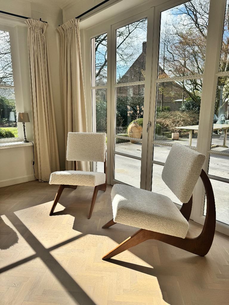 2 stoelen van Adrian Pearsall, Ophalen, Twee, Overige kleuren, Zo goed als nieuw